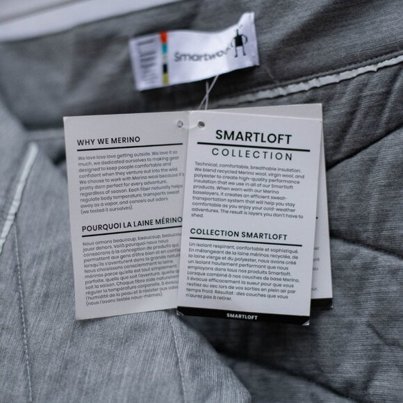 Smartwool Smartloft Puffer Skirt NWT — Women’s L — Storm Gray — Ski/Travel - Picture 9 of 10